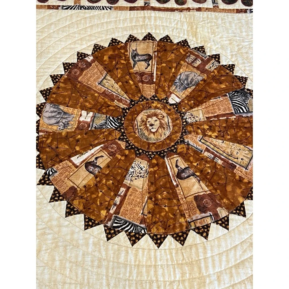 Quilt- African Safari Theme Handmade‎ 90